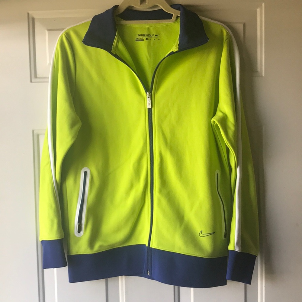 Neon Nike Zip-Up Jacket! NWOT